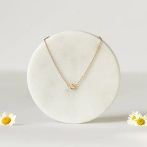 Marrin Costello 14K Gold Plated and White Topaz Soleil Bracelet New